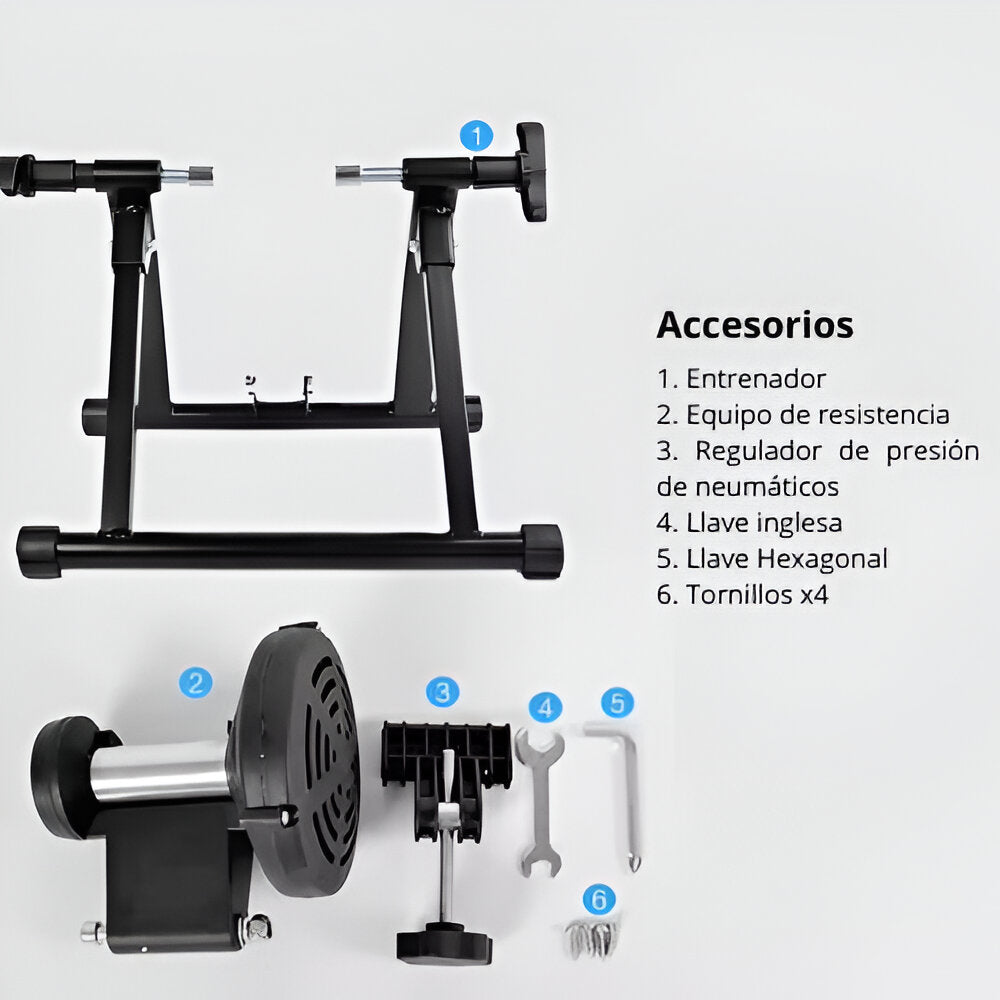 Rodillo de Entrenamiento plegable para bicicleta 707314 Rockbros