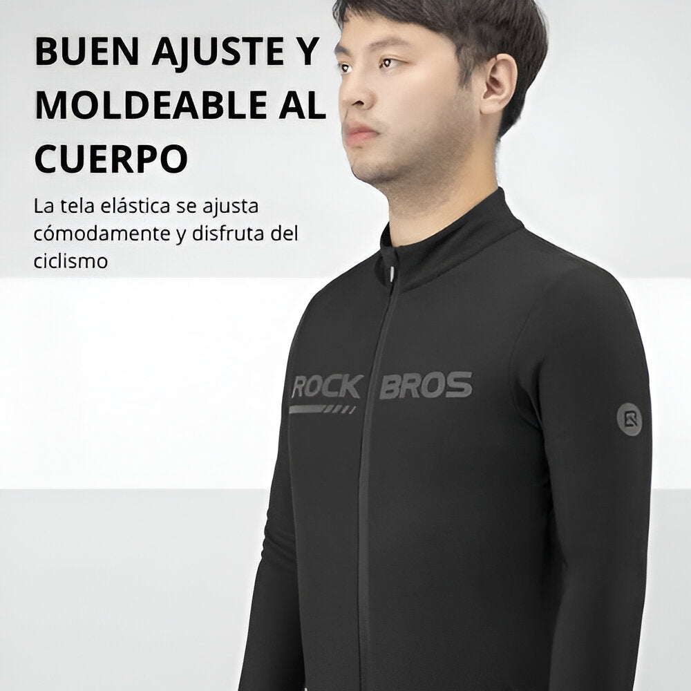 Jersey de ciclismo para invierno Rockbros