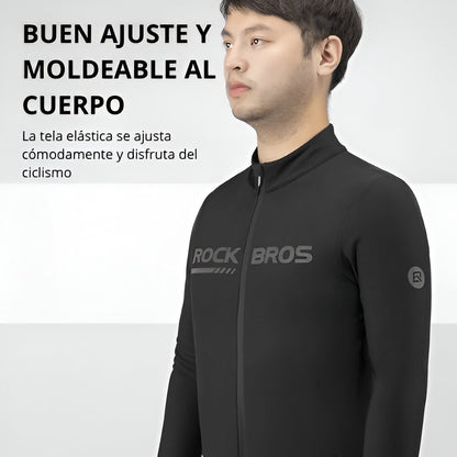 Jersey de ciclismo para invierno Rockbros