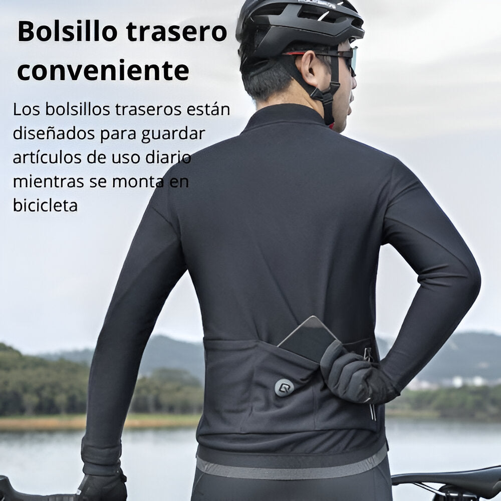 Jersey de ciclismo para invierno Rockbros