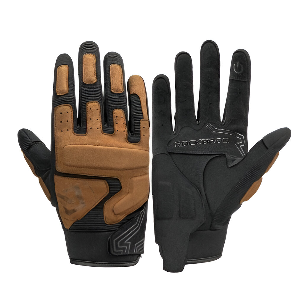 Guantes largos de ciclismo con protección Rockbros