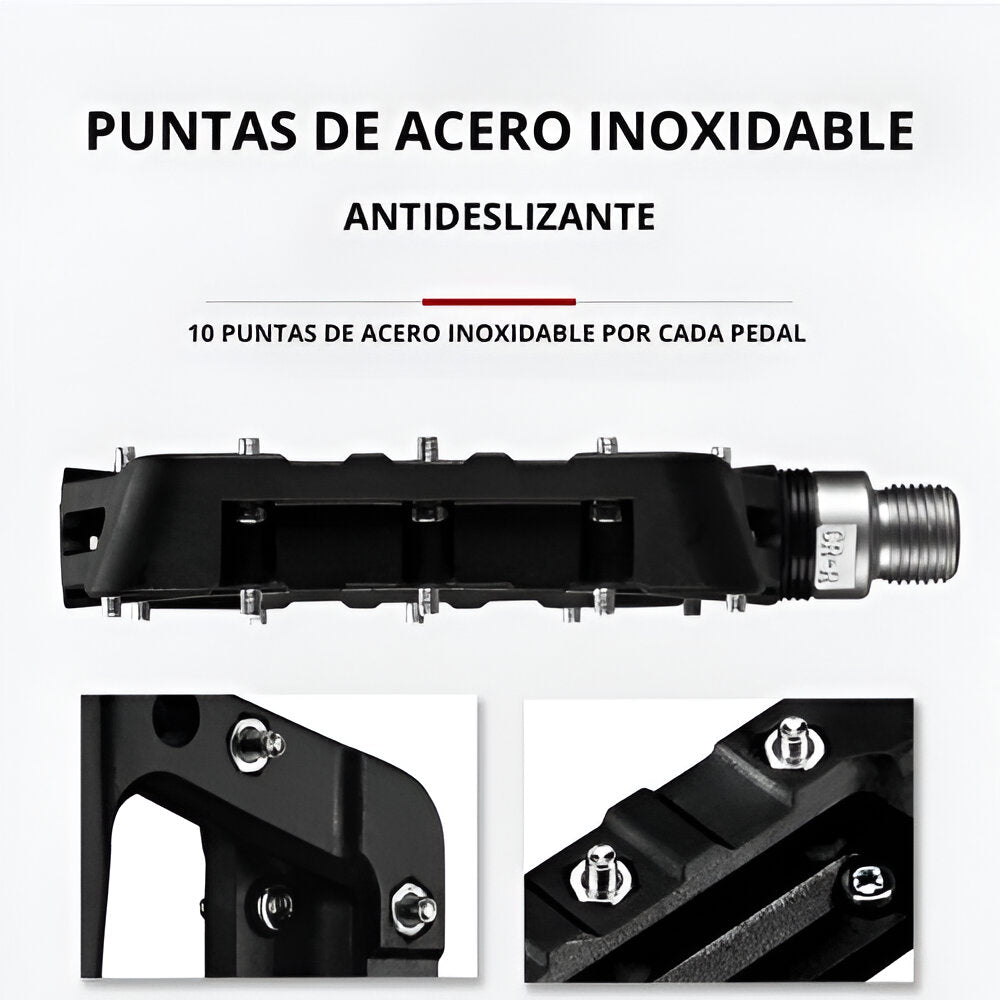 Pedales para bicicleta 2017-12 de Nylon antideslizantes Rockbros