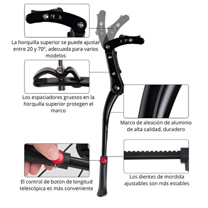 Parante para bicicleta Rockbros JC1005BK