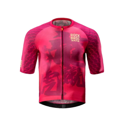 Jersey rojo de ciclismo Rockbros