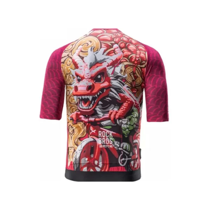 Jersey rojo de ciclismo Rockbros