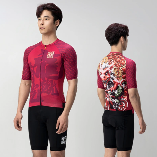 Jersey rojo de ciclismo Rockbros