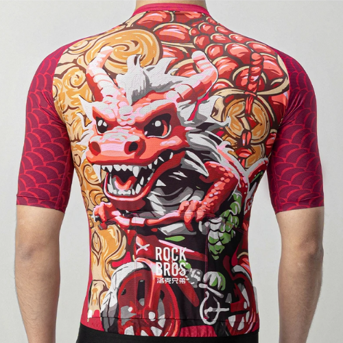 Jersey rojo de ciclismo Rockbros