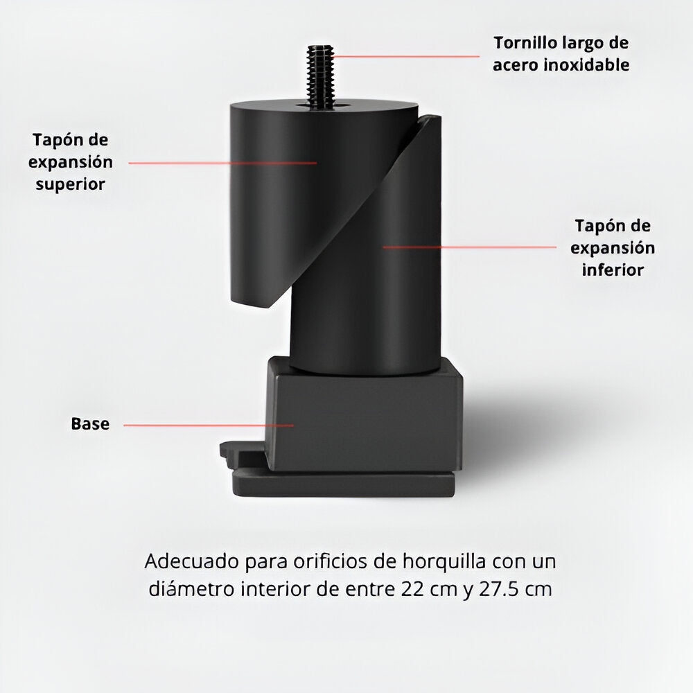 Tapabarro Delantero y Posterior con Luz Rockbros