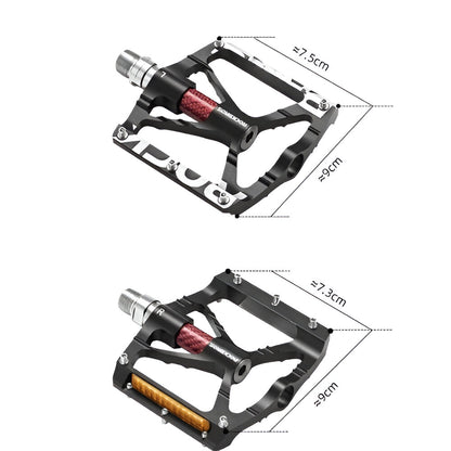 Pedales para bicicleta K307T de Aluminio Antideslizantes Rockbros