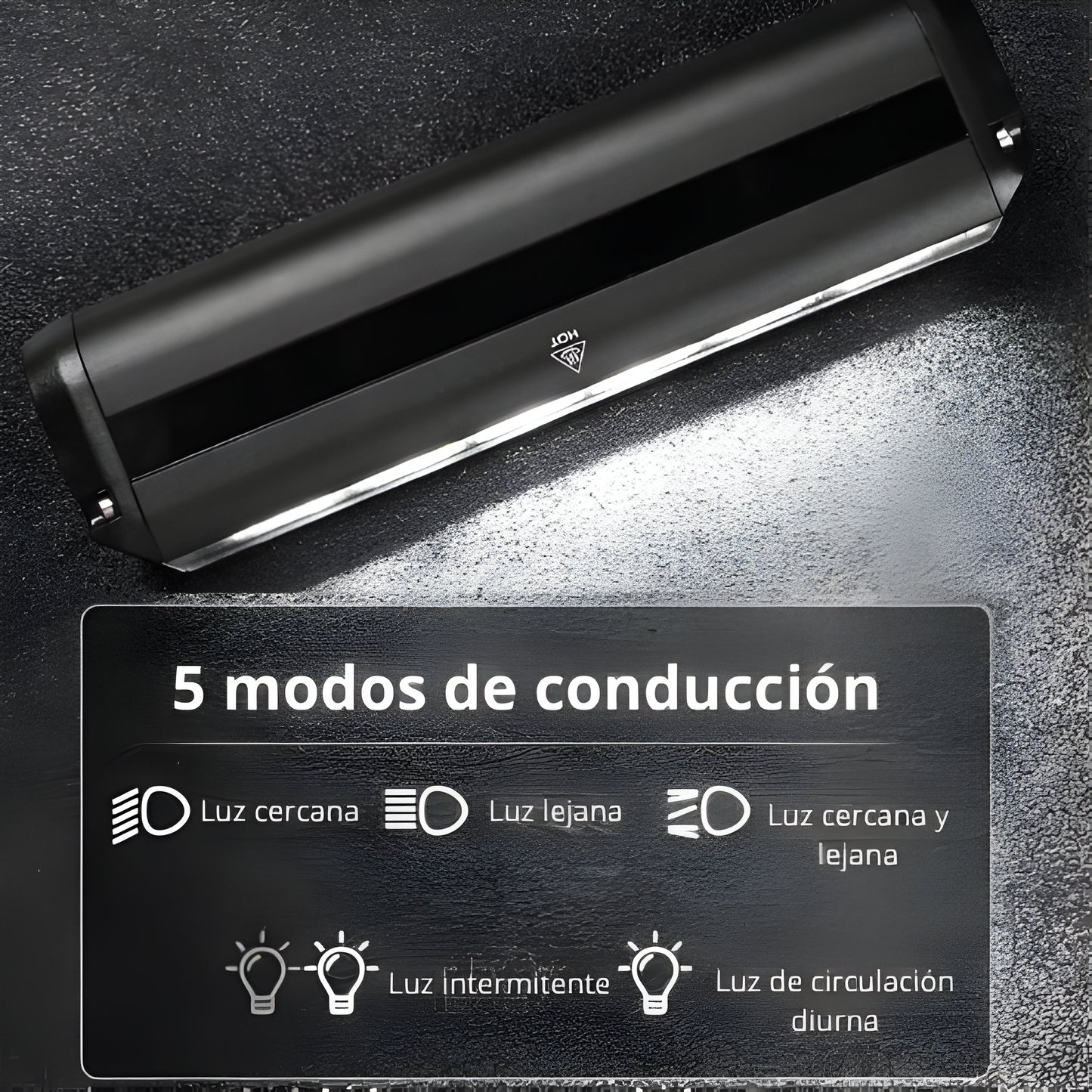 Luz delantera de 1400Lum para ciclismo