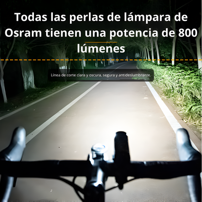 Luz delantera para bicicleta de 400Lm Giyo