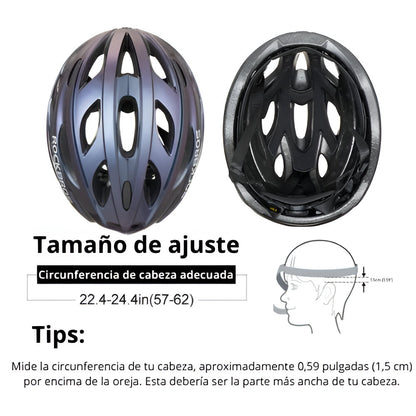 Casco TT-16 con lentes y visera Rockbros