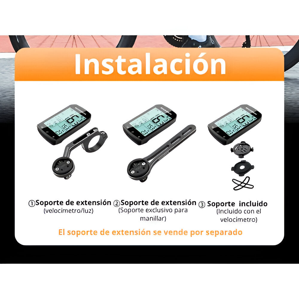 Ciclocomputador con GPS Rockbros BC29-6002