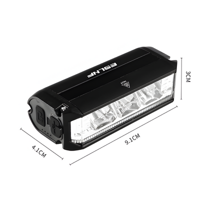 Luz delantera de 900Lum para ciclismo