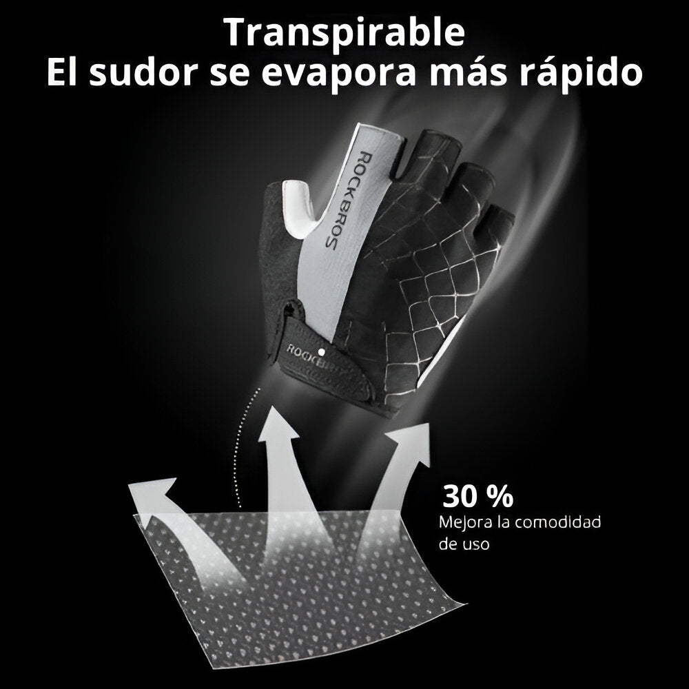 Guantes S109 de medio dedo Rockbros