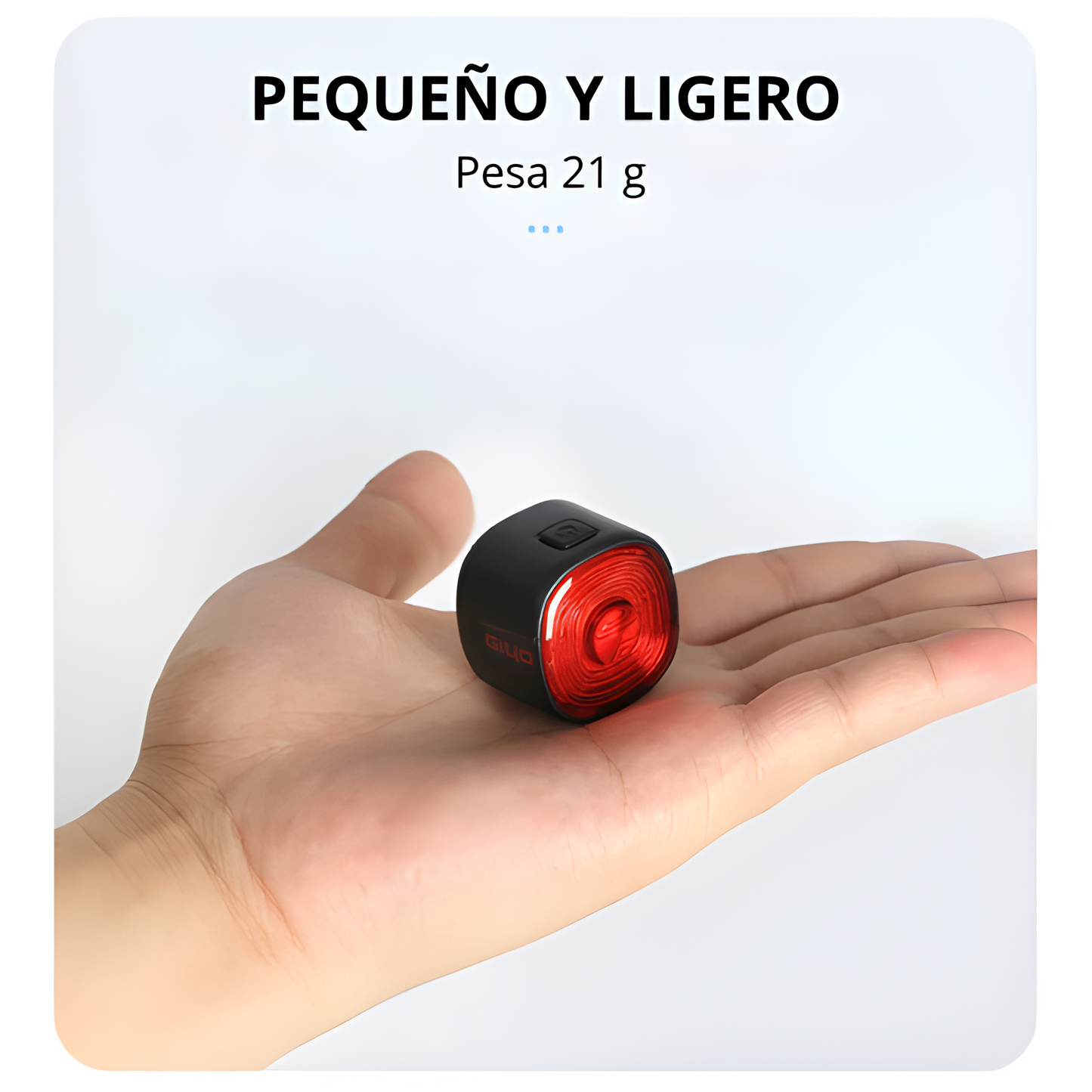 Luz trasera recargable GL-09S Giyo