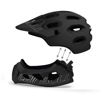 CASCO CAIRBULL ALL CROSS CON MANDIBULA DESMONTABLE