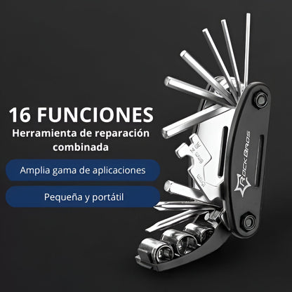 Herramienta GJ1601 Llave multifuncional 16 en 1 Rockbros