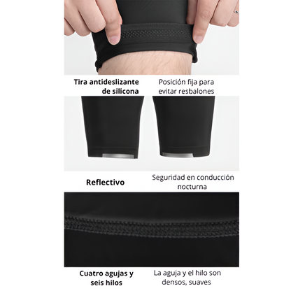 Culotte con tirantes Rockbros para hombre y mujer