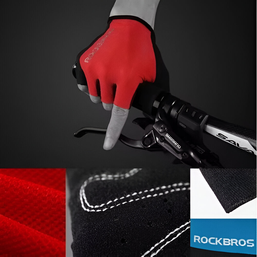 Guantes de medio dedo S099GR Rockbros