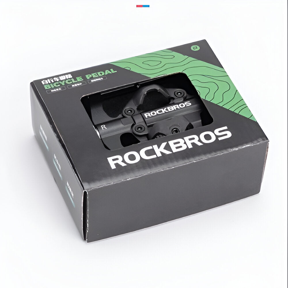 Pedales para bicicleta PD15-BK Mixtos de Aluminio Rockbros