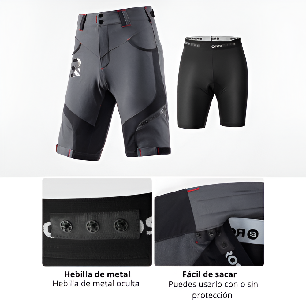 Short de Ciclismo YPK020 con culotte Rockbros