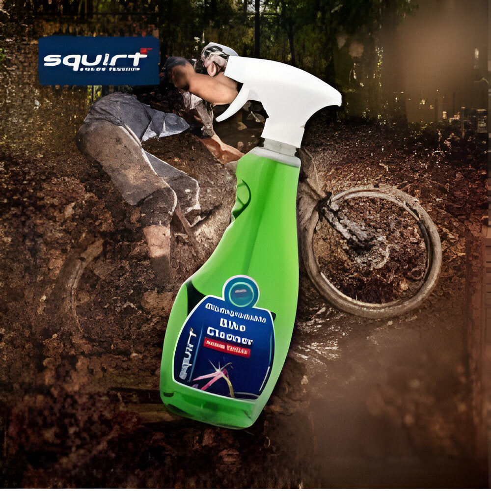 Desengrasante de bicicleta SQUIRT 750ml + 3 sachet (20ml)