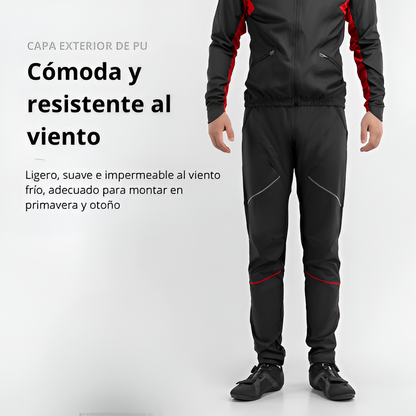 Pantalón de invierno impermeable Rockbros para ciclismo unisex