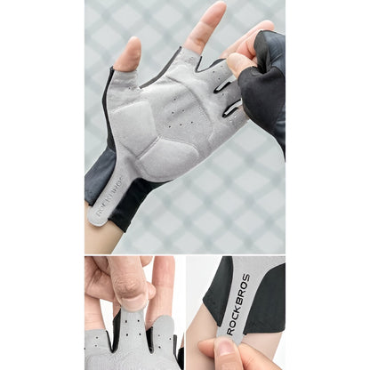 Guantes cortos para ciclismo unisex – Rockbros