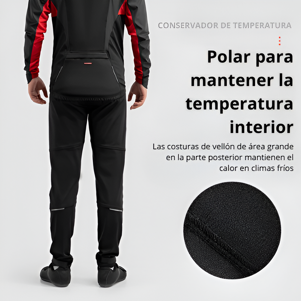 Pantalón de invierno impermeable Rockbros para ciclismo unisex