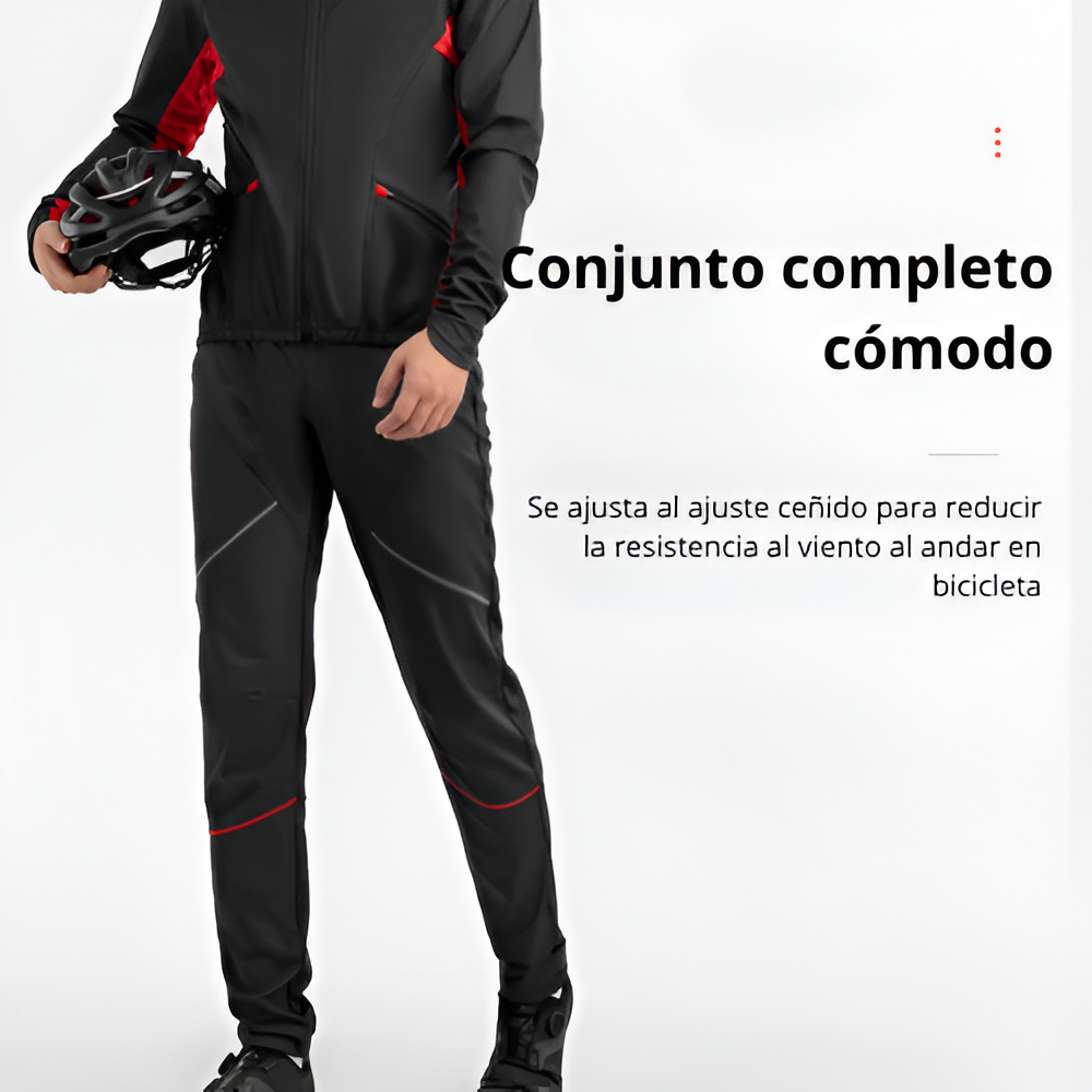 Pantalón de invierno impermeable Rockbros para ciclismo unisex