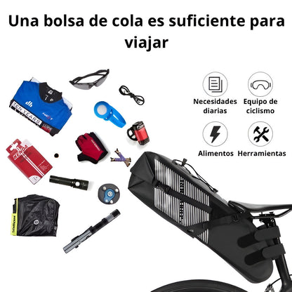 Bolso para asiento de bicicleta AS-012 Impermeable Rockbros