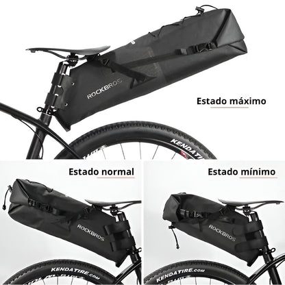 Bolso para asiento de bicicleta AS-012 Impermeable Rockbros