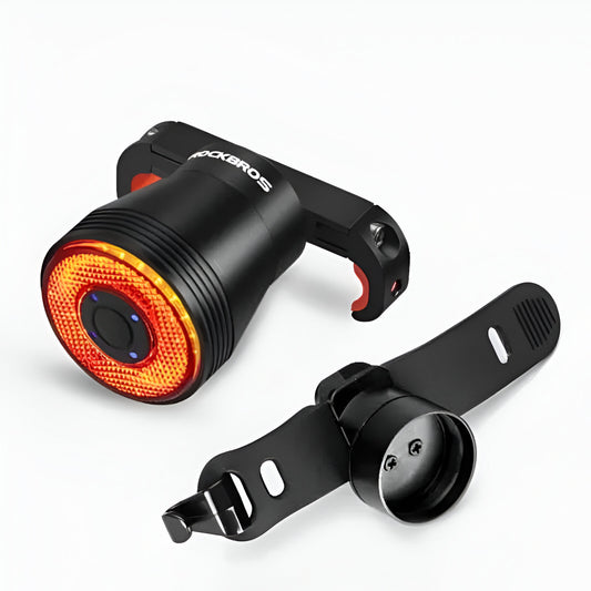 Luz Trasera para bicicleta Q5 con sensor de frenado Rockbros