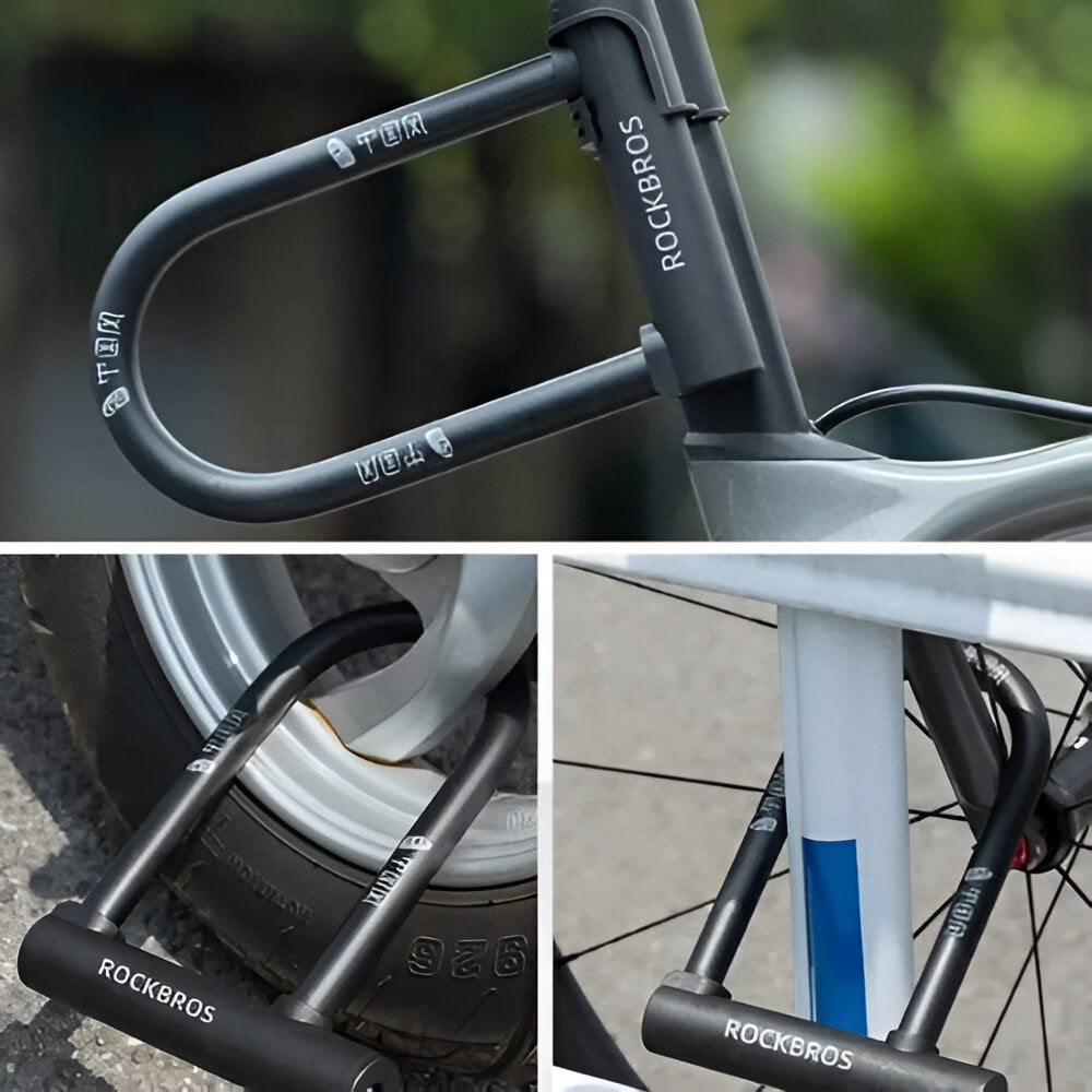 Candado Ulock Mini Para Bicicleta Rockbros – RKS643-BK